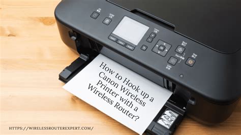 hooking up canon wireless printer